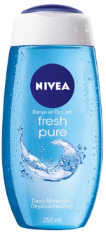 Nivea Fresh Pure Okyanus Ferahlığı 250 ml Vücut Şampuanı kullananlar yorumlar